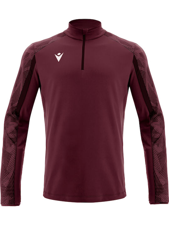 Naryn Sportliches Langarmbluse Burgundisch