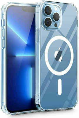 Tech-Protect Magmat MagSafe Umschlag Rückseite Silikon / Kunststoff Transparent (iPhone 12 / 12 Pro)