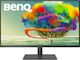 BenQ PD3205U IPS HDR (High Dynamic Range) Монитор 31.5" 4K 3840x2160 с Време за Реакция 5мс GTG