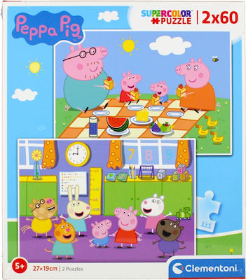 Kinderpuzzle Peppa Pig für 4++ Jahre 120pcs Clementoni