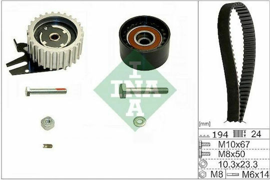 INA Set Curea Motor Auto pentru Fiat 500L / 500X Suzuki Vitara 530056110