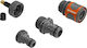 Gardena 02770-20 Zwei-Wege-Stecker 4pcs Orange