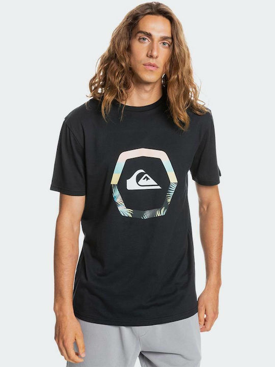 Quiksilver Uprise Men's T-Shirt with Logo Black
