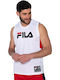 Shuttle Basketball Vest Αθλητικό T-shirt Λευκό