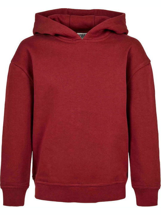 Urban Classics Fleece Παιδικό Φούτερ με Κουκούλ...