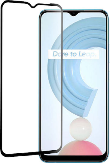 Mocolo TG+ Full Glue Full Face Tempered Glass Black (Realme C21 Y, C25 Y)