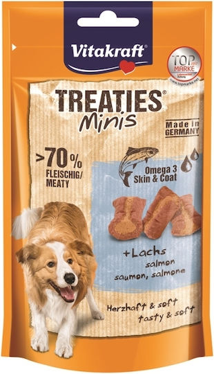 Vitakraft Treaties Minis+ Λιχουδιά Σκύλου με Σολομό 48gr