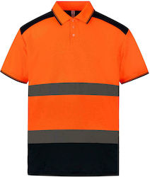Yoko HVJ220 Work Polo Shirt Orange