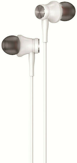 Ezra EP15 In-ear Handsfree με Βύσμα 3.5mm Λευκό