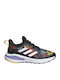 Fortarun Fortarun El Kids Sports Shoes Running with Laces Core Black / Cloud White / Bold Gold