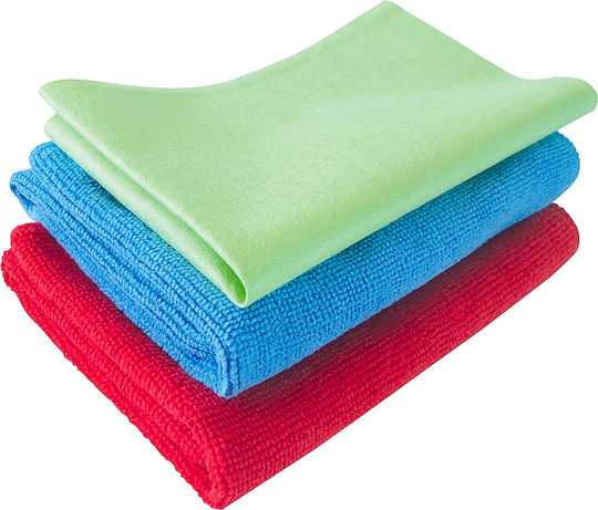 Kaja Lavete Din Microfibră Pentru Uscarea Corpului Mașinii 30x30cm 3 Bucăți