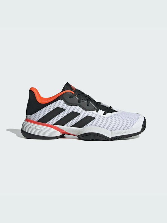 Adidas Αθλητικά Παιδικά Παπούτσια Τέννις Barricade Tennis Cloud White / Core Black / Solar Red