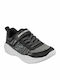 NITRO SPRINT Kinder Sportschuhe Laufen mit Bügel- und Schleifenverschluss Schwarz