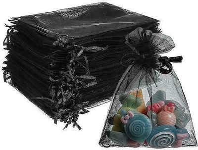 Next Fabric Pouch for Gift Black 8x10cm. 16249-09---2