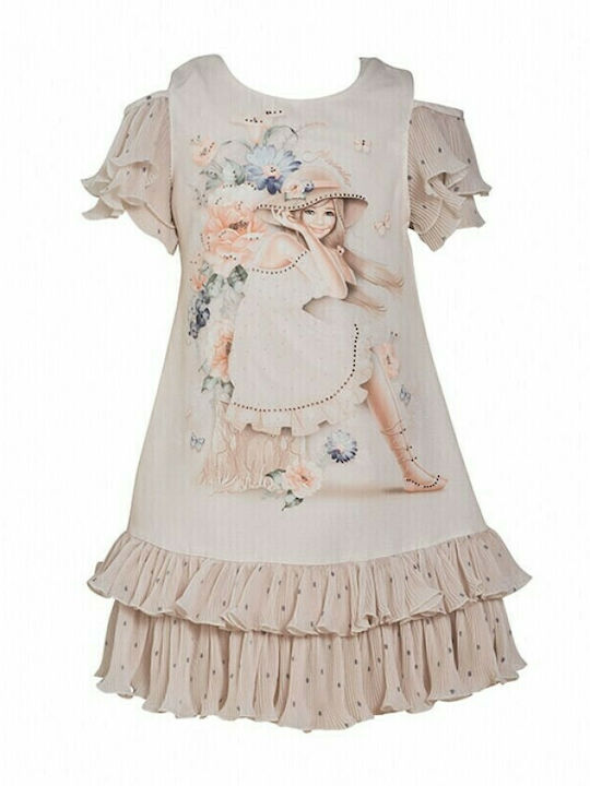 Restart for kids Rochie pentru fete Bej