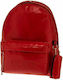 Polo Vinyl School Bag Backpack Junior High-High School in Red color