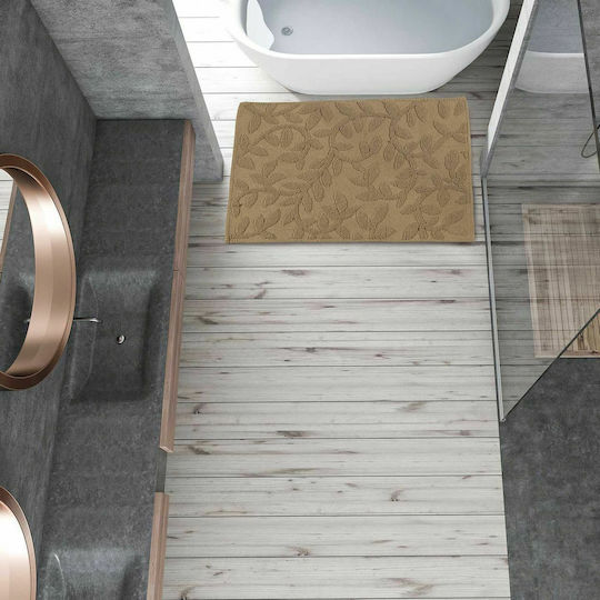 Das Home Πατάκι Μπάνιου Βαμβακερό 0630 420750800630 Σπαγγί 50x80εκ.
