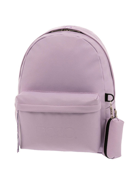 Polo Gecko Schulranzen Rucksack Junior High-High School in Rosa Farbe 2022