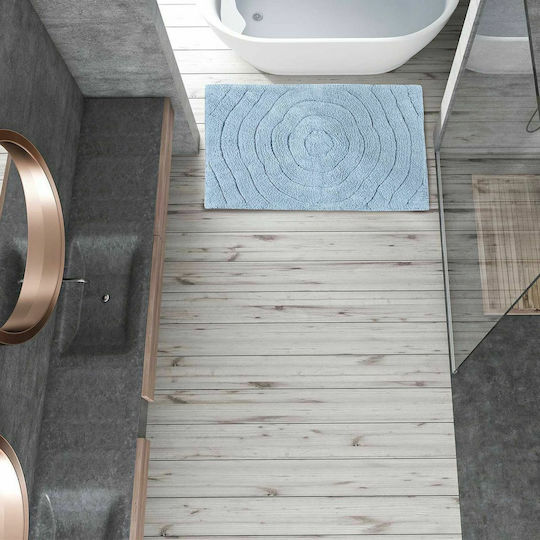 Das Home Бански Килим Памучен 0626 420760900626 Светлосин 60x90см