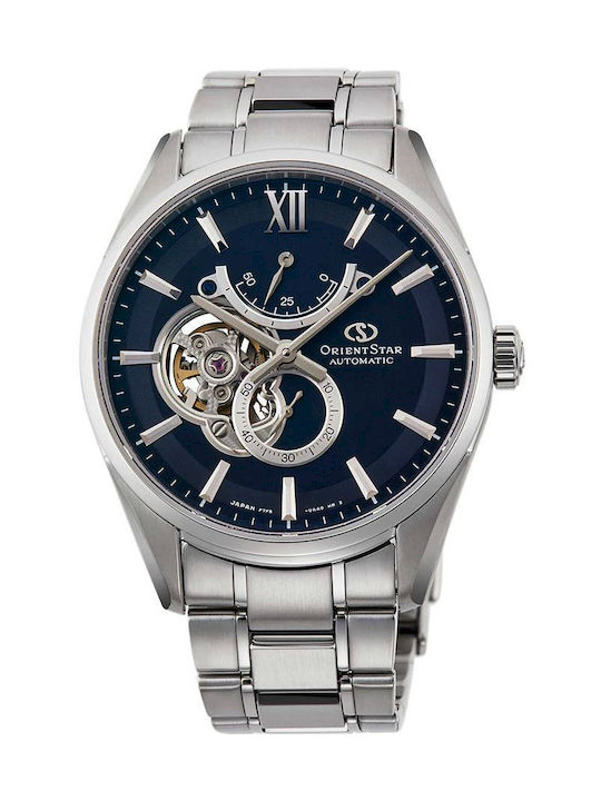 Orient Star Watch Automatic with Silver Metal Bracelet