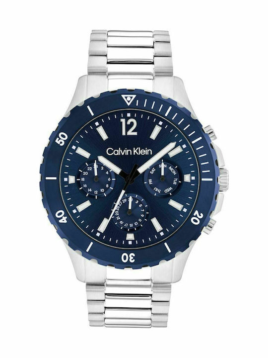 Calvin Klein Sport Ανδρικό Ρολόι 44mm Χρονογράφ...