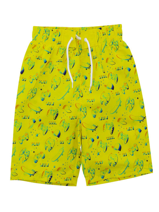 Funky Kinder Badeanzug Badeshorts Gelb