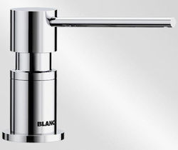 Blanco Lato Built-in Metallic Dispenser for the Kitchen Silver 300ml Blanco Lato Built-in Metallic Dispenser for the Kitchen Silver 300ml