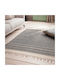 Gofis Home Aladdin 704 Χαλί Ορθογώνιο Βαμβακερό με Κρόσια 15 Carbon / Sea 130x190cm