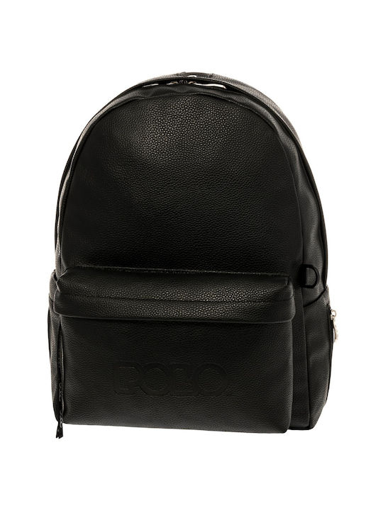 Polo Gecko Schulranzen Rucksack Junior High-High School in Schwarz Farbe 2023