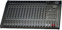 Astone PS MX-1400 Αυτοενισχυόμενη Αναλογική Κονσόλα 14 Καναλιών / 14 Εισόδους XLR