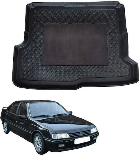 Pex Πατάκι Πορτμπαγκάζ Τύπου Σκαφάκι για Peugeot 405 1992-1996 Μαύρο