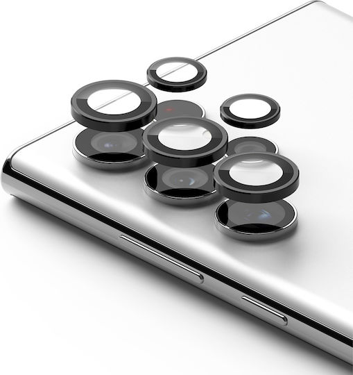 Ringke Lens Frame Camera Protection Tempered Glass Black for the Galaxy S22 Ultra 5G