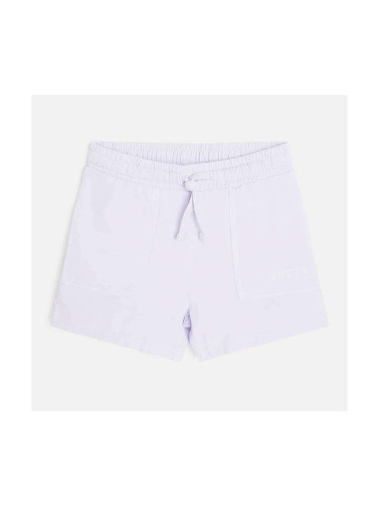 Guess Kinder Shorts/Bermudas Stoff Flieder