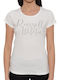 Scripted Women's T-shirt White