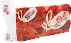 Red Rose Χαρτί Υγείας 8 Ρολά (145gr/Ρολό)