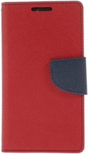 MyMobi Fancy Buchen Sie Synthetisches Leder Red/Blue (Realme 8/8 Pro)