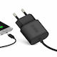 SBS Ladegerät mit integriertem Kabel Micro-USB Schwarzs (TETRMICRO21AFAST)