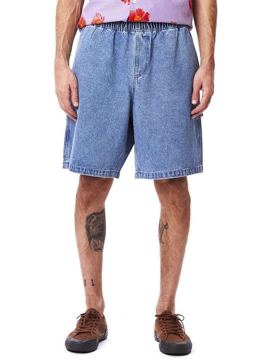 Obey Easy Carpenter Herrenshorts Denim Blue