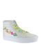 SK8-Hi Damen Flatforms Stiefel Wht / Tr Wht