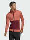 Terrex Tech Lite Hiking Men's Fleece Hooded Cardigan with Zipper Pink