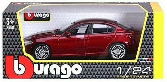 Alfa Romeo Giulia Αυτοκινητάκι Κόκκινο 1:24 για 3+ Ετών