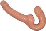 Baile Ultra Passionate Strapless Strap On with Dildo Flesh