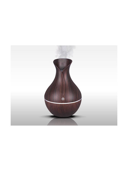 Led Aromatherapy Diffuser Brown 130ml