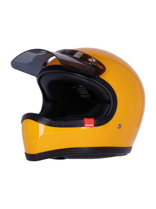 Roeg Peruna 2.0 Gloss Yellow Motorcycle Helmet ...