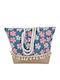 Ankor Ankor Stoff Strandtasche Mehrfarbig
