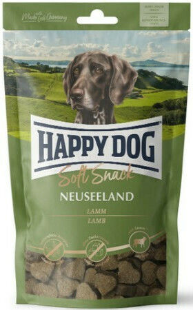 Happy Dog Softsnack Neuseeland Μπισκότο Σκύλου με Αρνί 100gr
