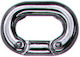 Eval M8308 - M8308-6 Hook Boat Deck Stainless Steel Chain Link Diameter 6mm 10pcs