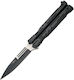 Amont Butterfly Knife Black with Blade made of Stainless Steel