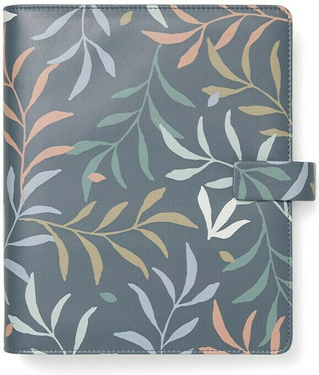 Filofax Ημερήσιο Organizer Botanical A5 Μπλε Δερμάτινο 21.7x23.3εκ.