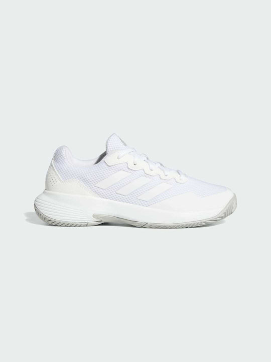 Adidas Gamecourt 2.0 Γυναικεία Παπούτσια Τένις για Σκληρά Γήπεδα Cloud White / Grey Two